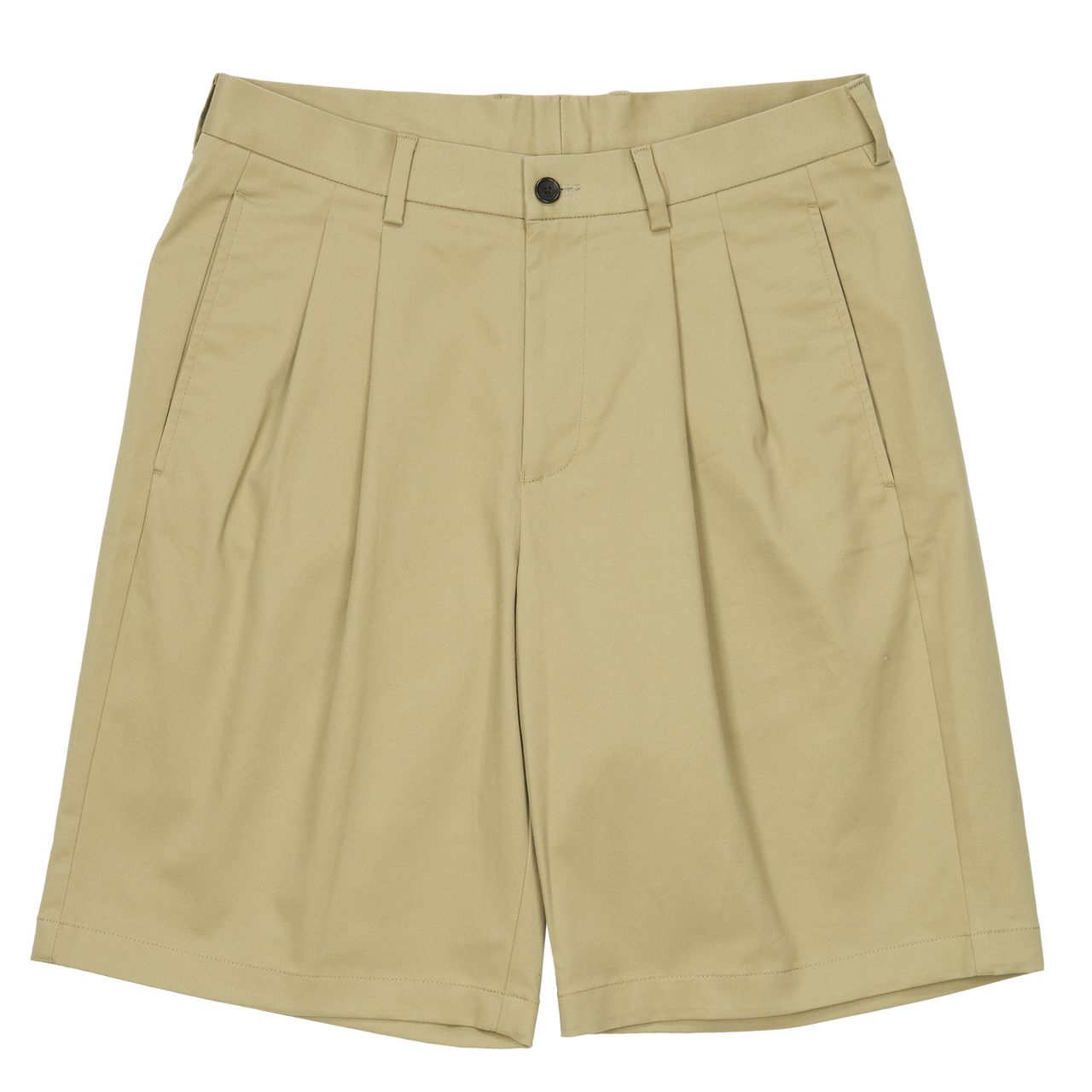 P. Johnson Chino Shorts in Caramel Cotton Twill