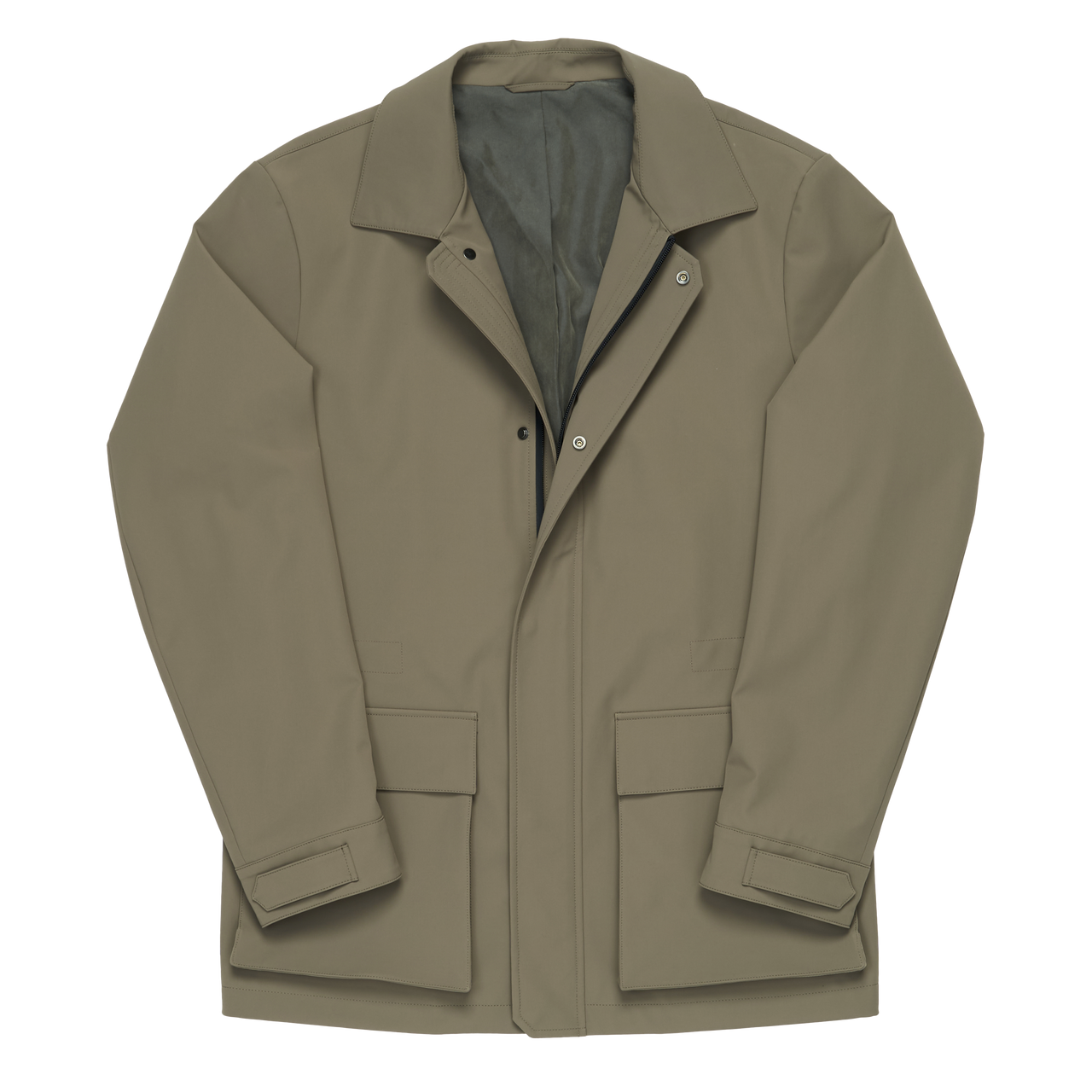 P. Johnson Technical Field Jacket in Khaki Weatherproof