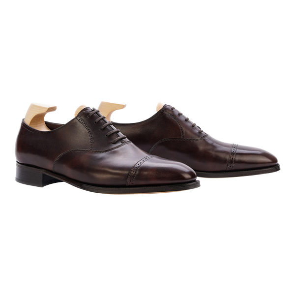 John Lobb Philip II in Dark Brown Museum Calf – WJ & Co.